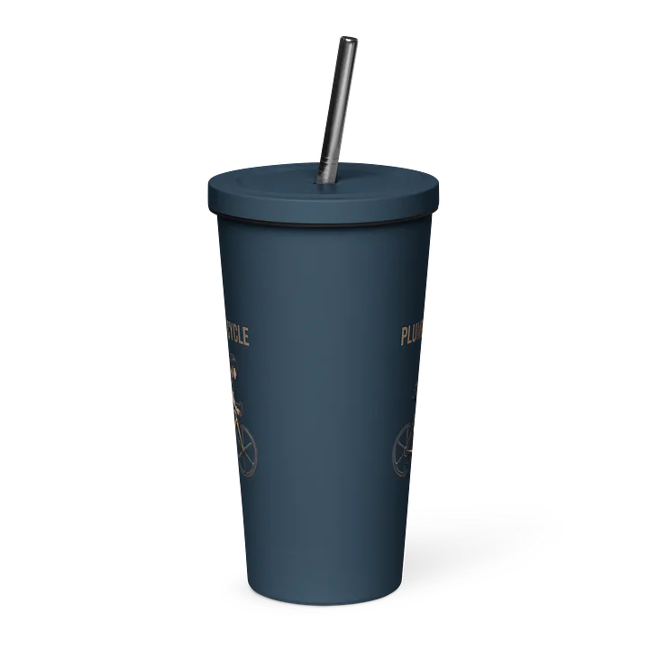 Plumbers Athlete Tumbler with Straw | Ladies Cycling Edition product image (10)