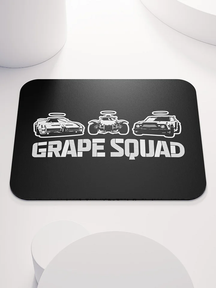 Grape Squad Cars v2 Mousepad product image (1)