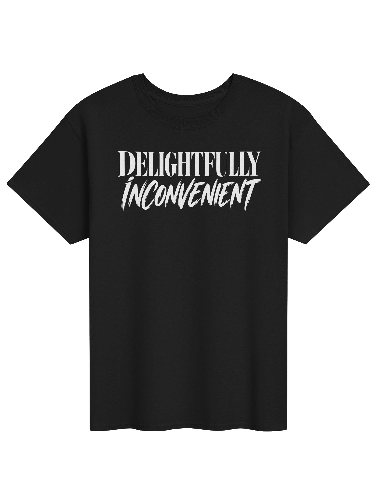 Delightfully Inconvenient tee product image (1)