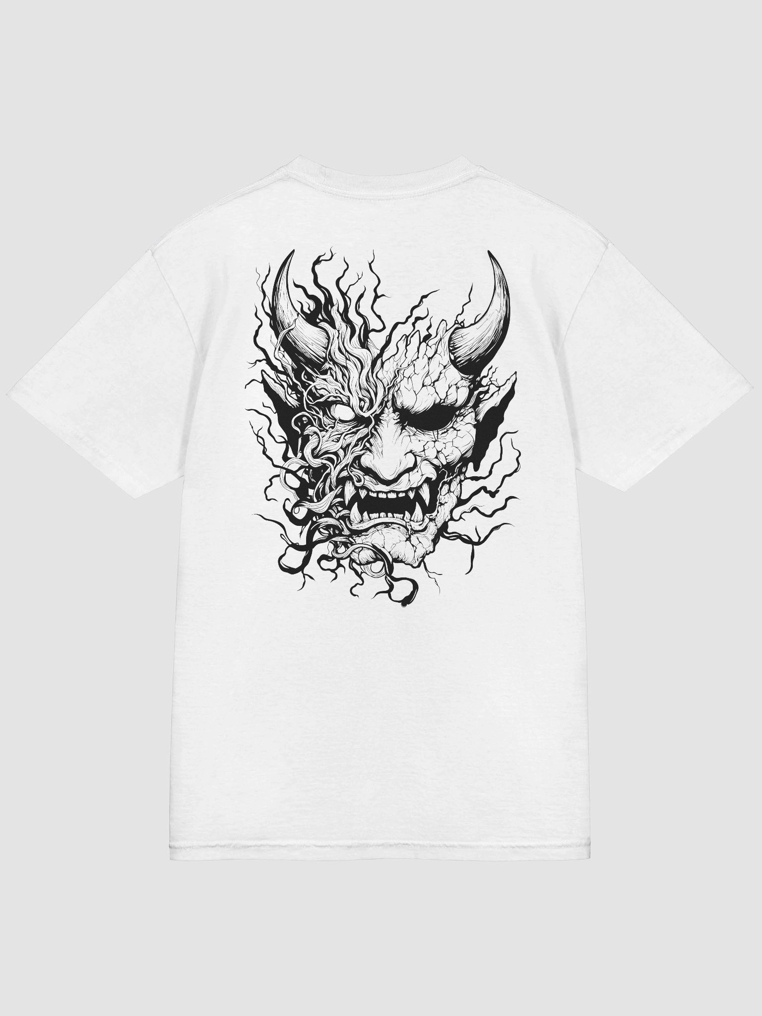 Cursed Oni - White Shirt product image (5)
