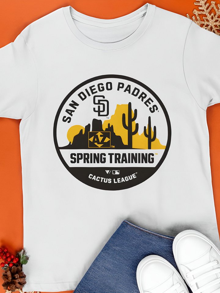 San Diego Padres Levelwear Spring Training Badge Luxe Signature Knit shirt product image (1)