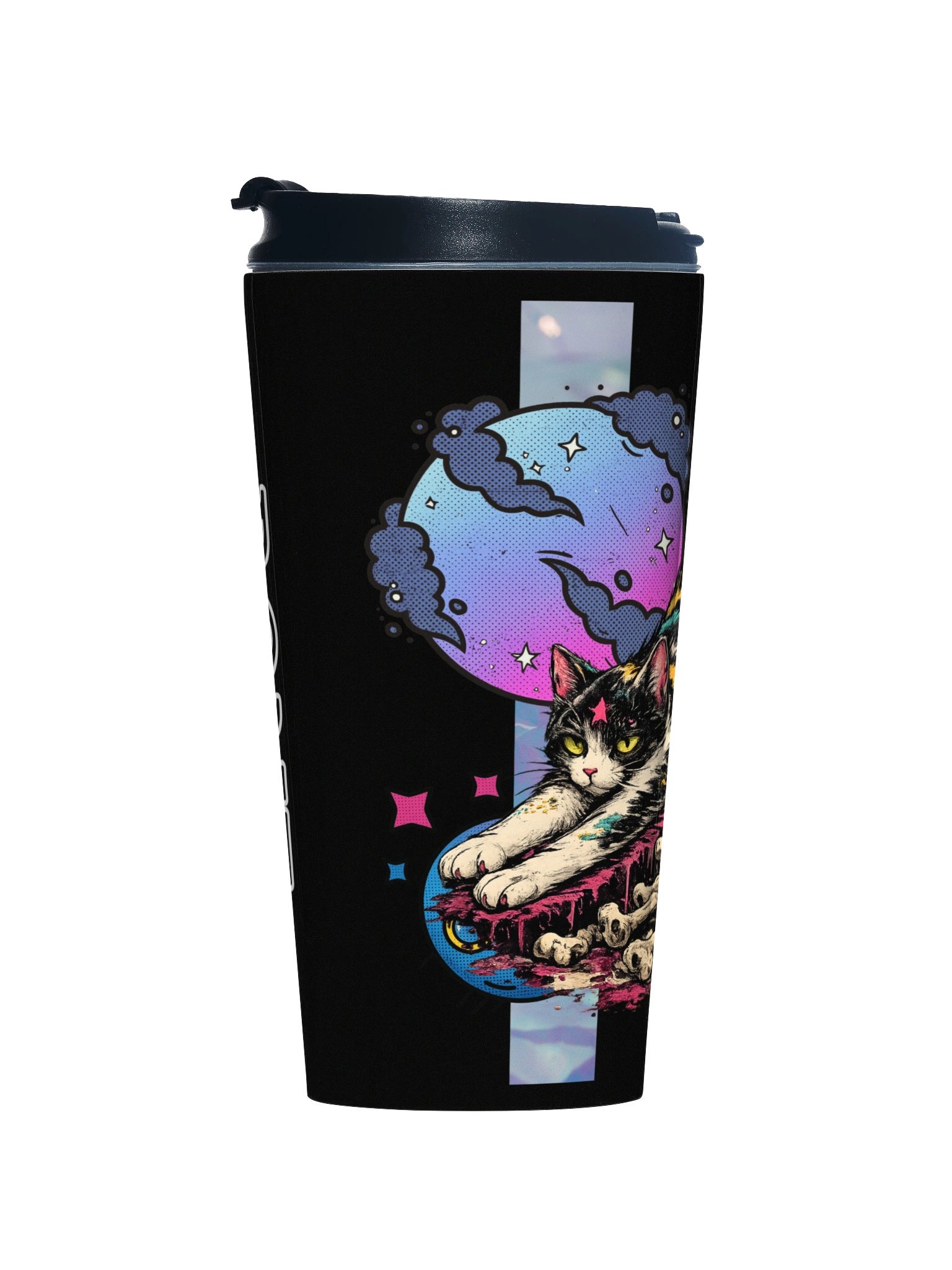 Bone Cat Travel Mug product image (1)