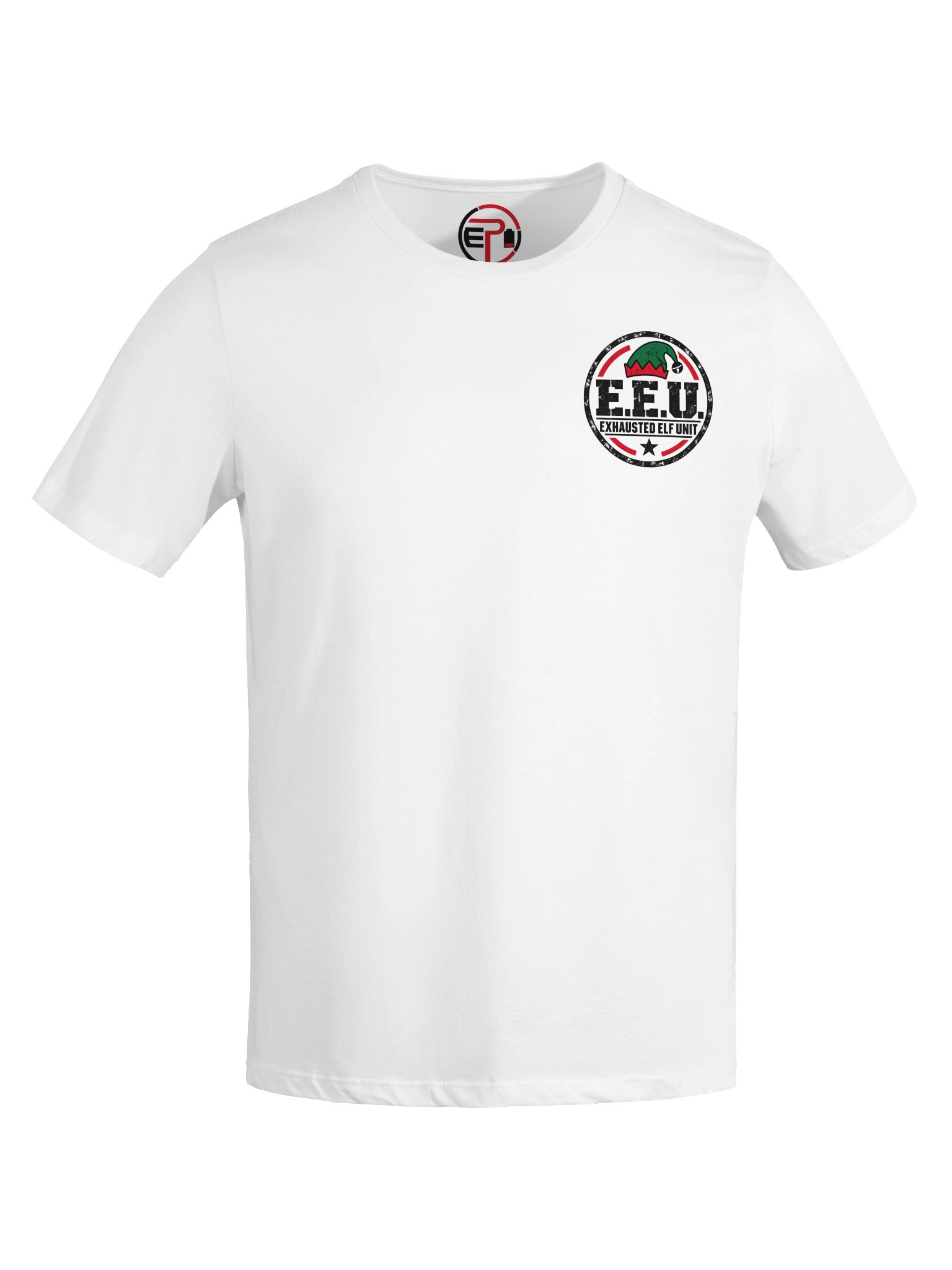 Exhausted Elf Unit Women's Relaxed-Fit Tee | White product image (7)