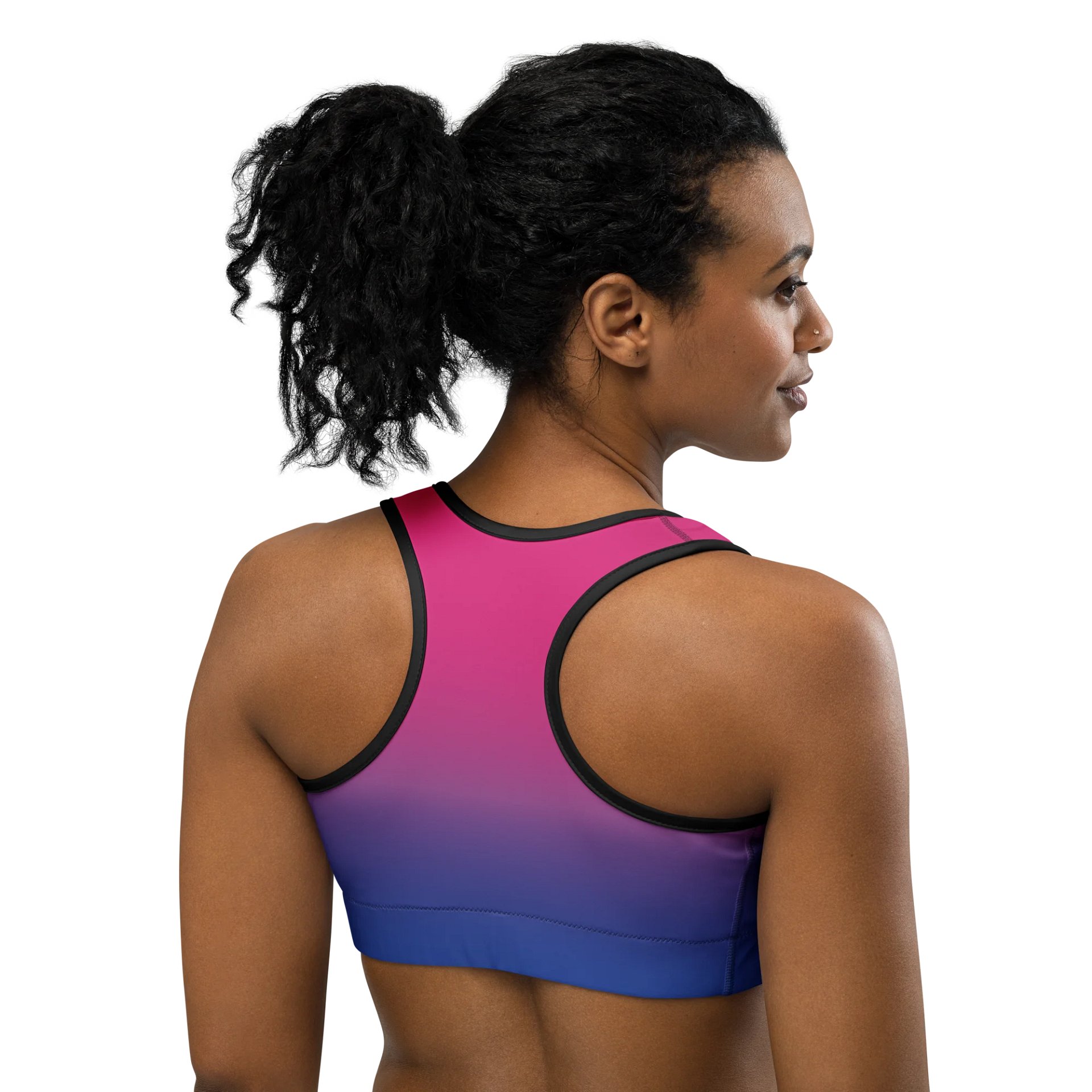 Bisexual Pride Gradient Sports Bra product image (4)