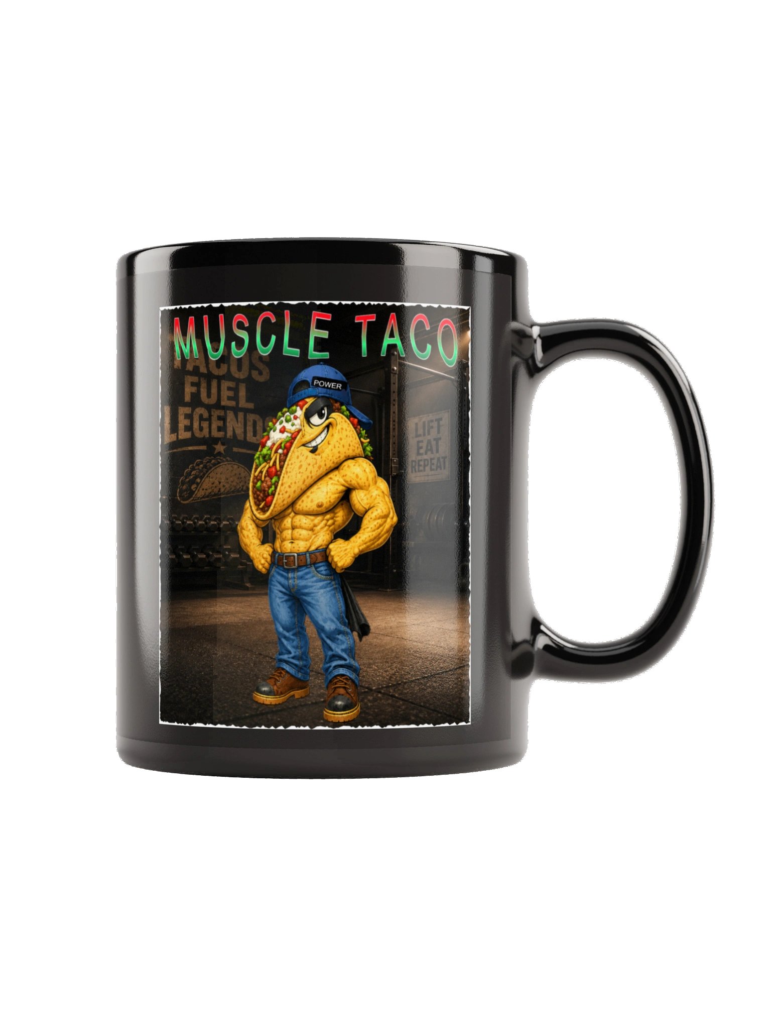 Muscle Taco Gym Mug - The Taco Family product image (5)