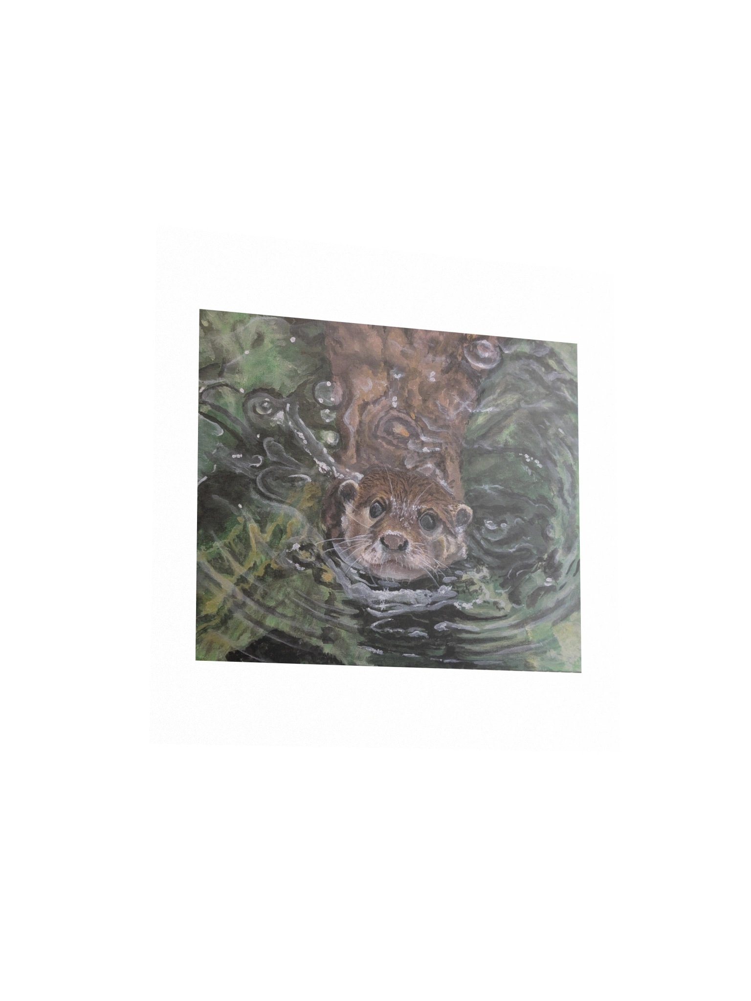 Swimming Otter Poster product image (5)