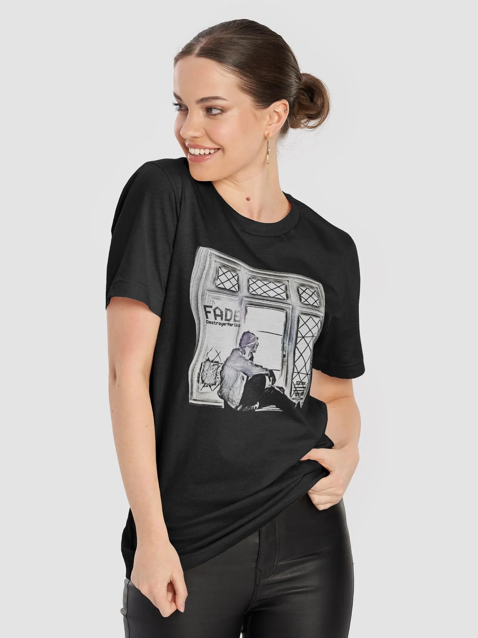 Fade to Black Unisex T-shirt product image (7)