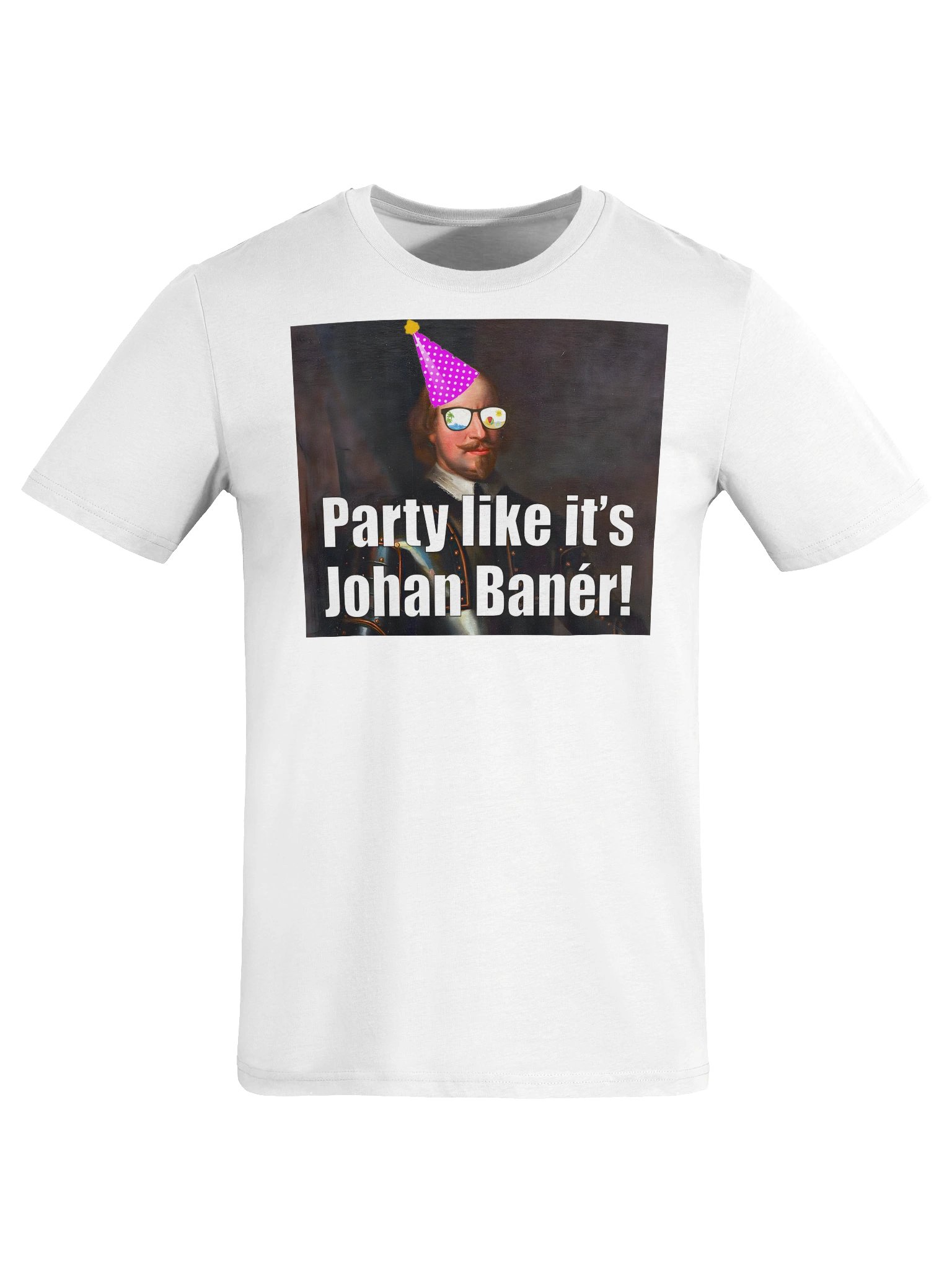 Party like it's Johan Banér (Organic unisex T-shirt) product image (1)