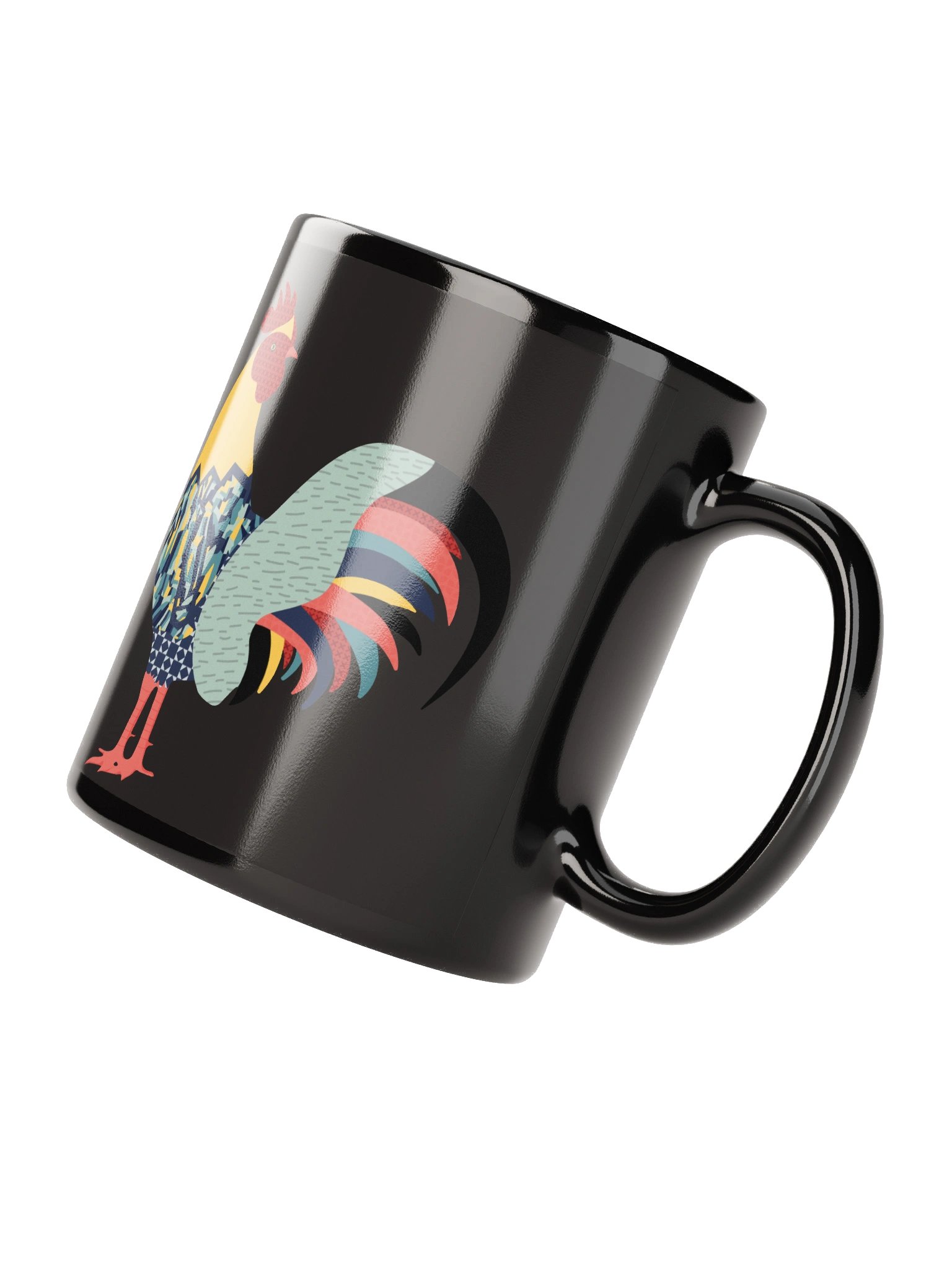 Black Glossy Coffee Mug product image (4)