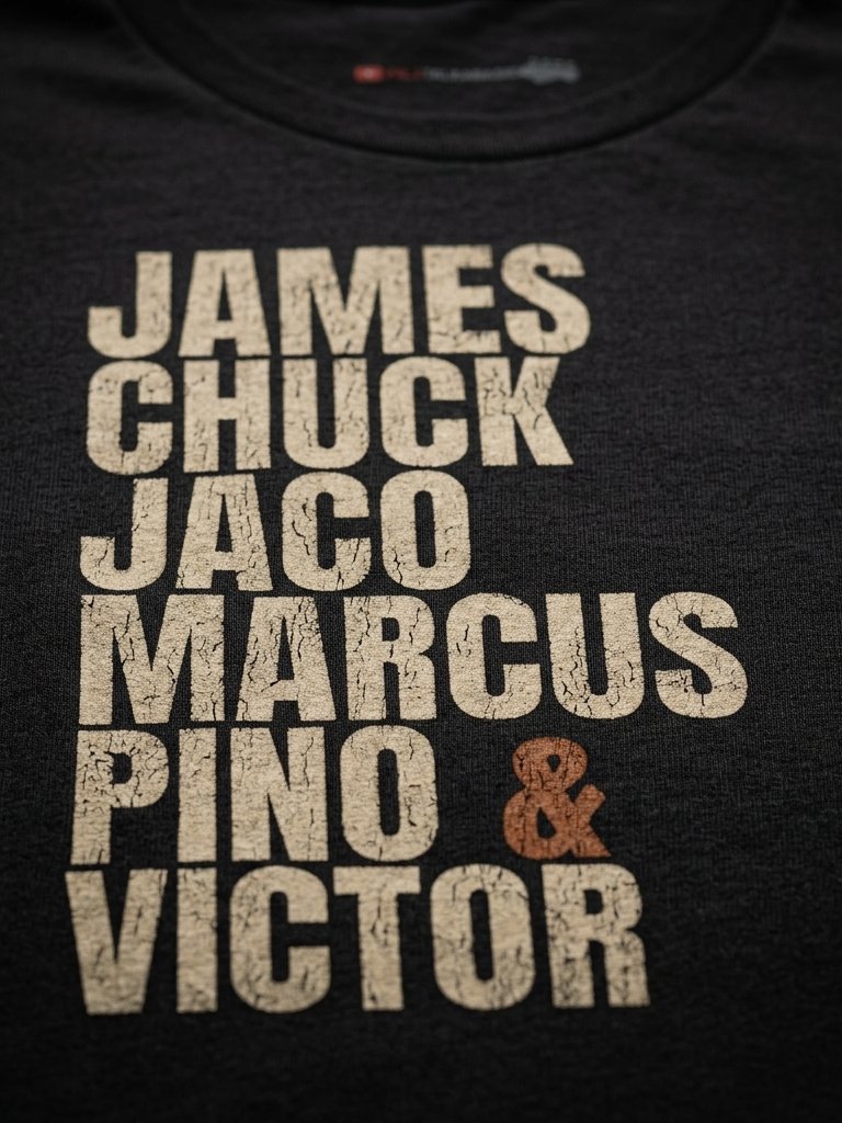 VICTOR BAILEY Version: Legendary Bassists Tribute Tee | Jazz & Funk Bass Legends Shirt product image (4)