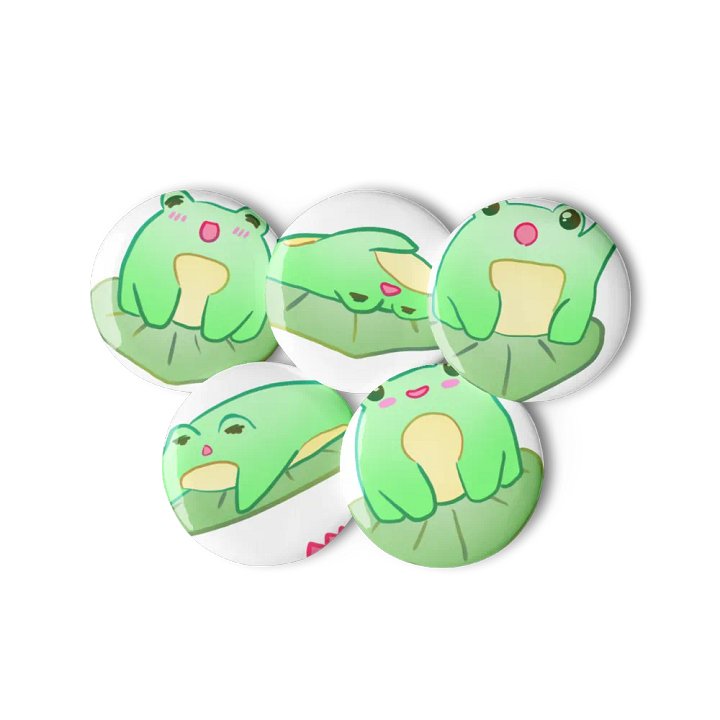Kawaii Froggie Pin Pack product image (1)