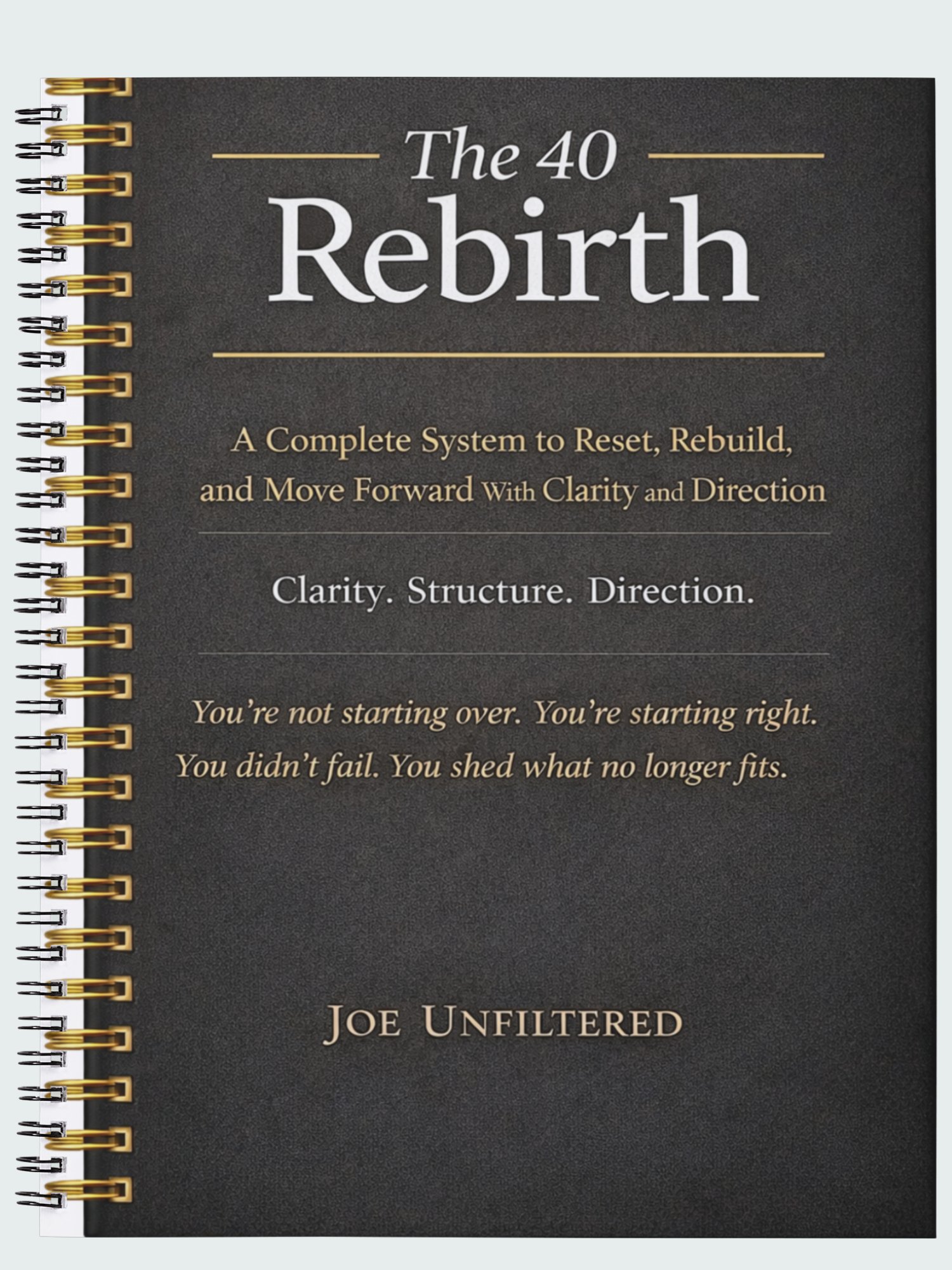 40 Rebirth Toolkit | Midlife Reset Workbook for Identity, Career (Digital PDF) product image (1)