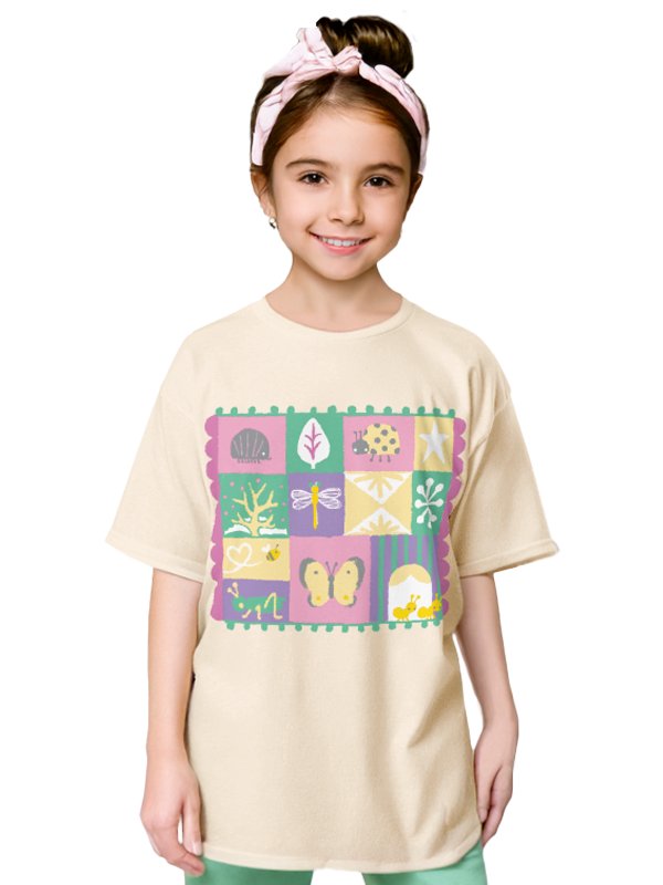 YOUTH ユース | Tiny Friends Around the World Tee | XS-XL | 140cm-175cm product image (1)