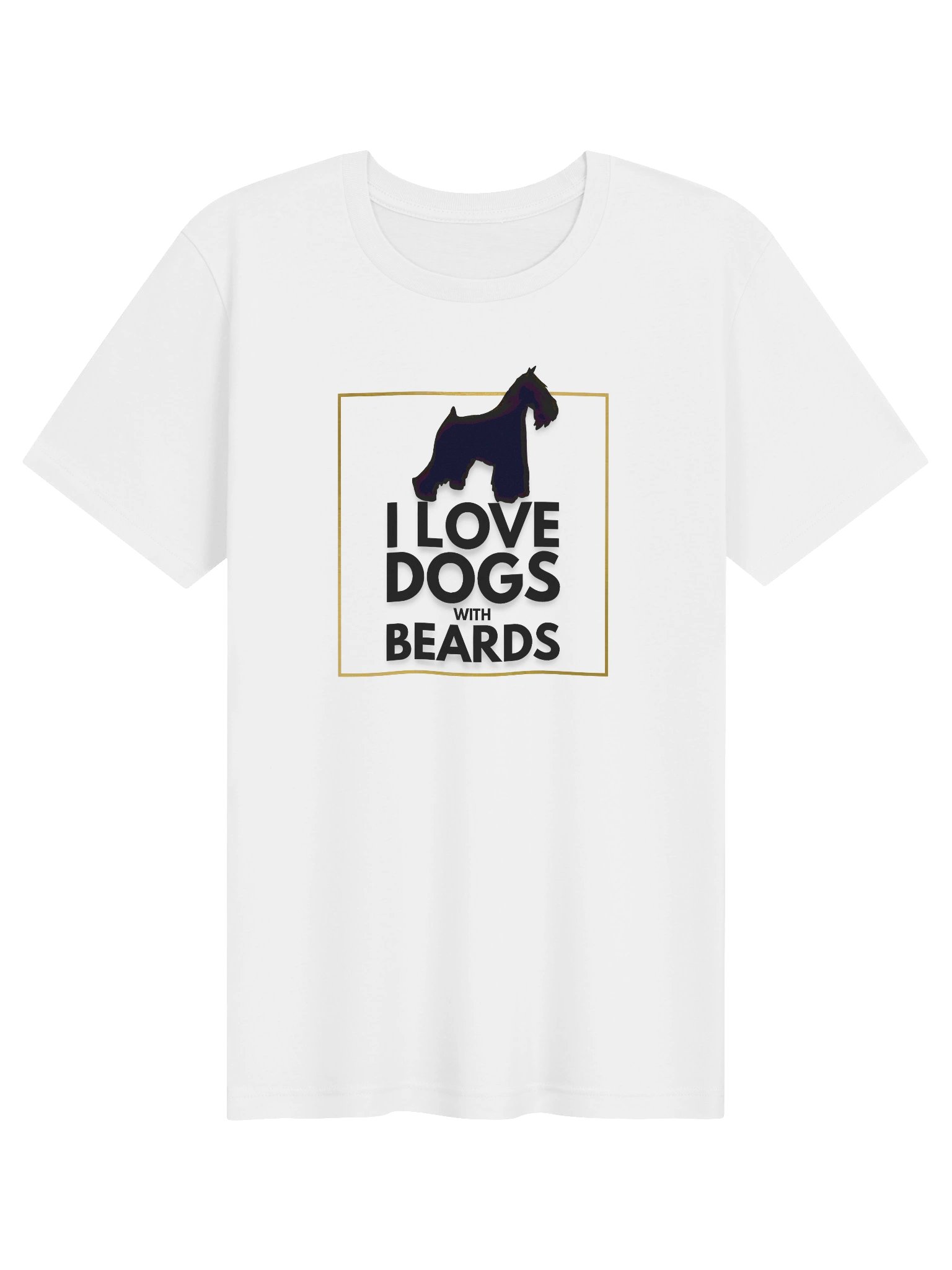 I Love Dogs With Beards T Shirt product image (2)