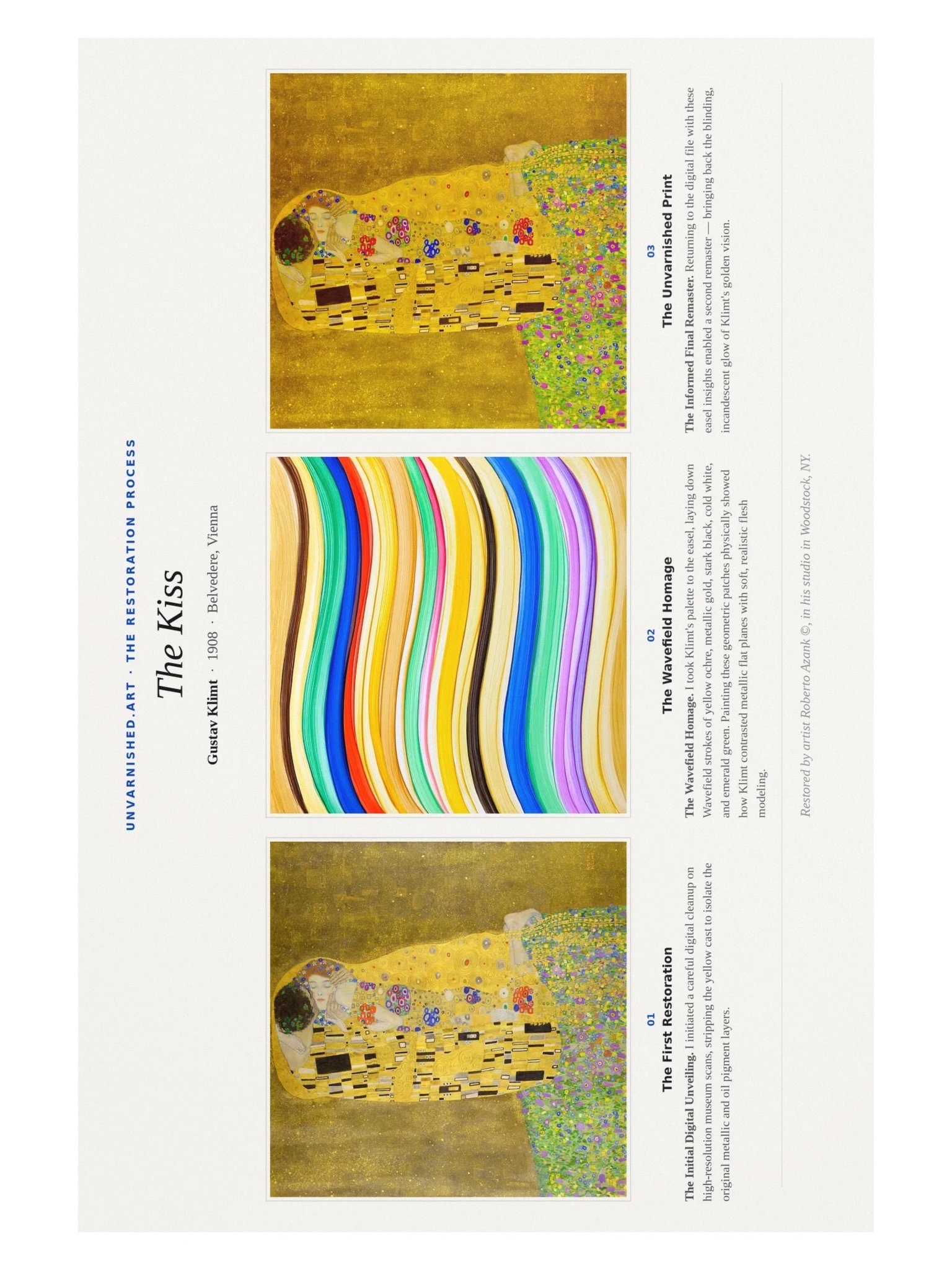 The Kiss — Process Poster product image (1)