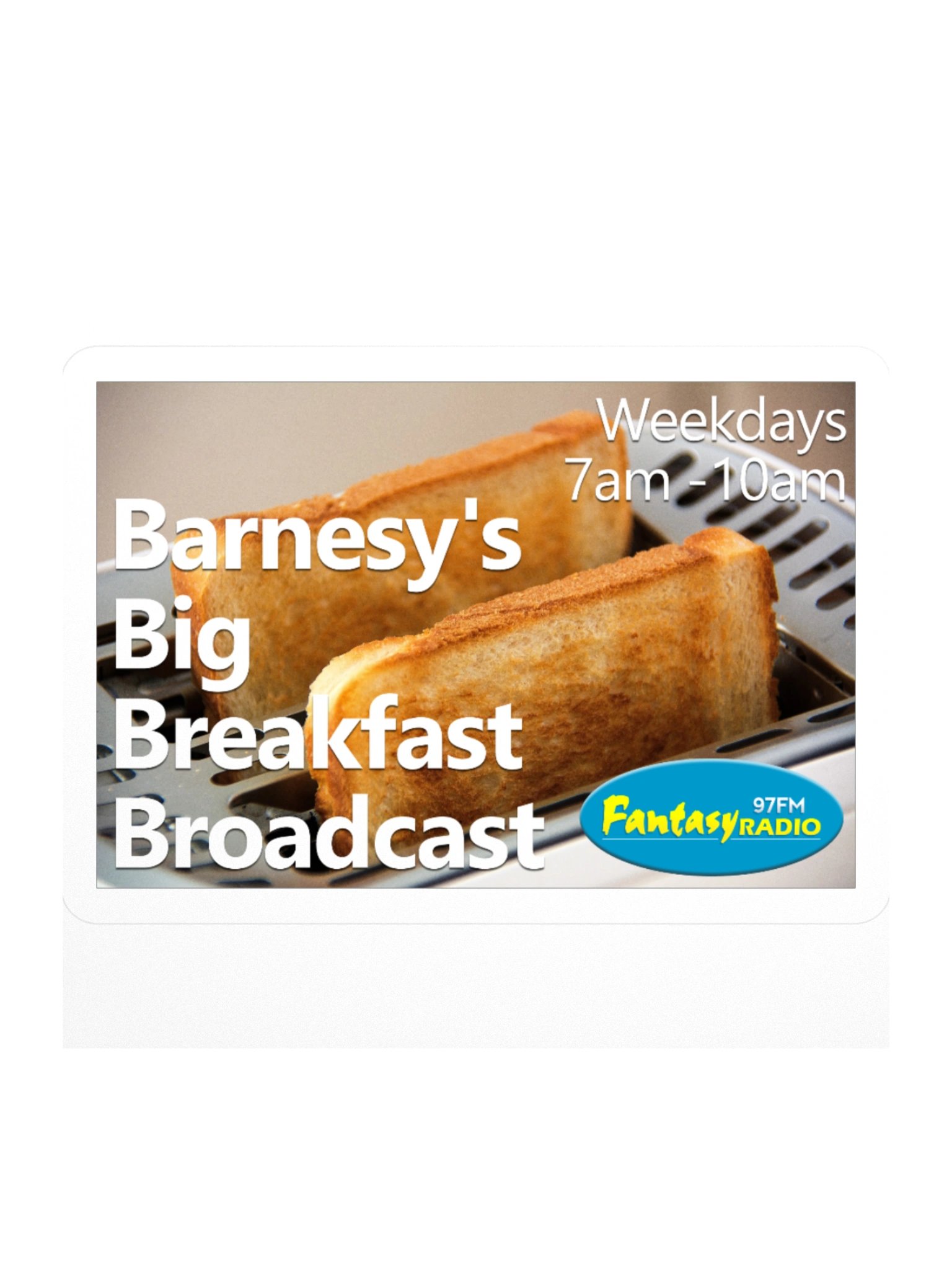 Barnesy's Big Breakfast Broadcast Sticker product image (3)