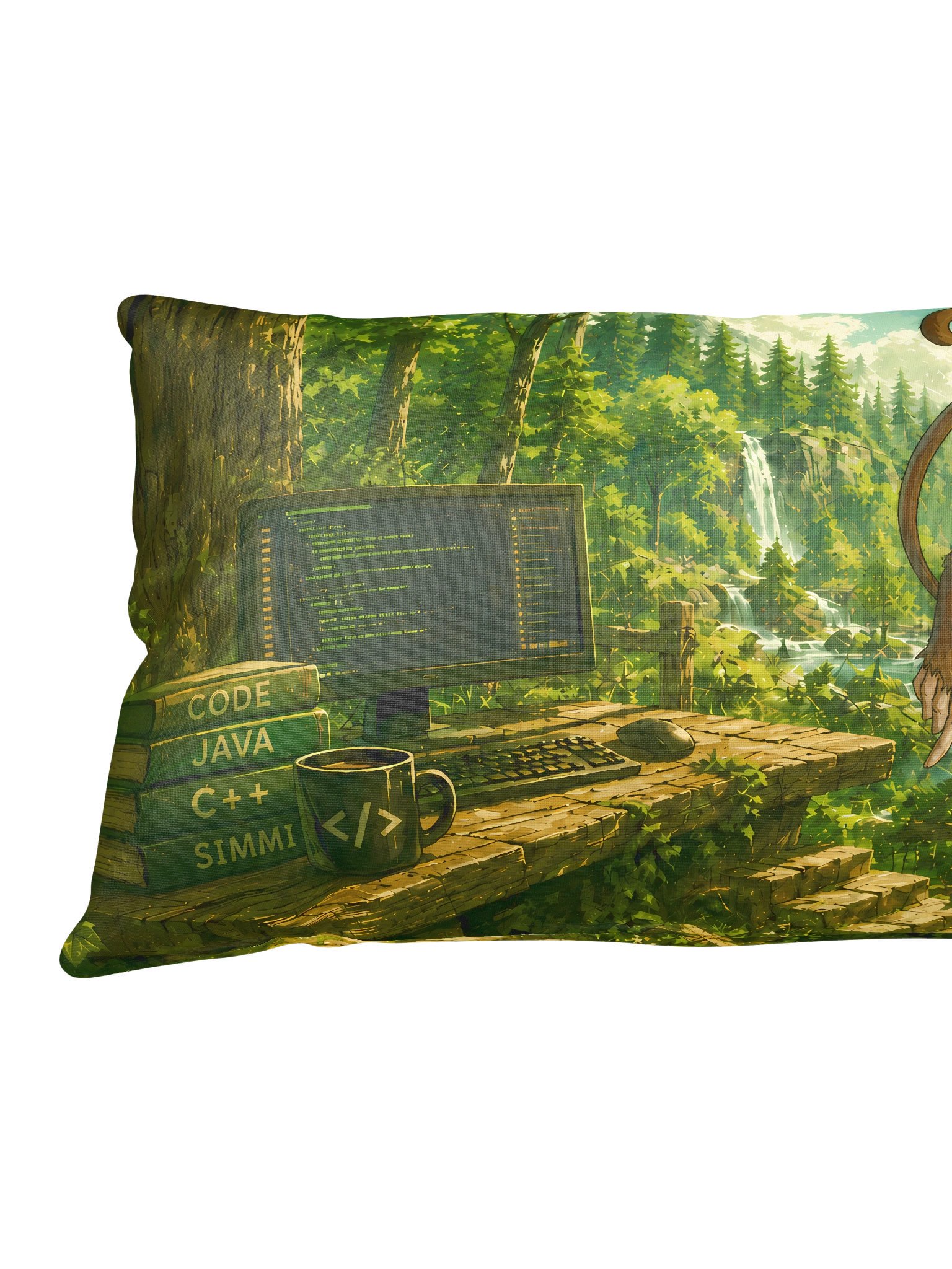 jMonkeyEngine Nature small pillow product image (3)