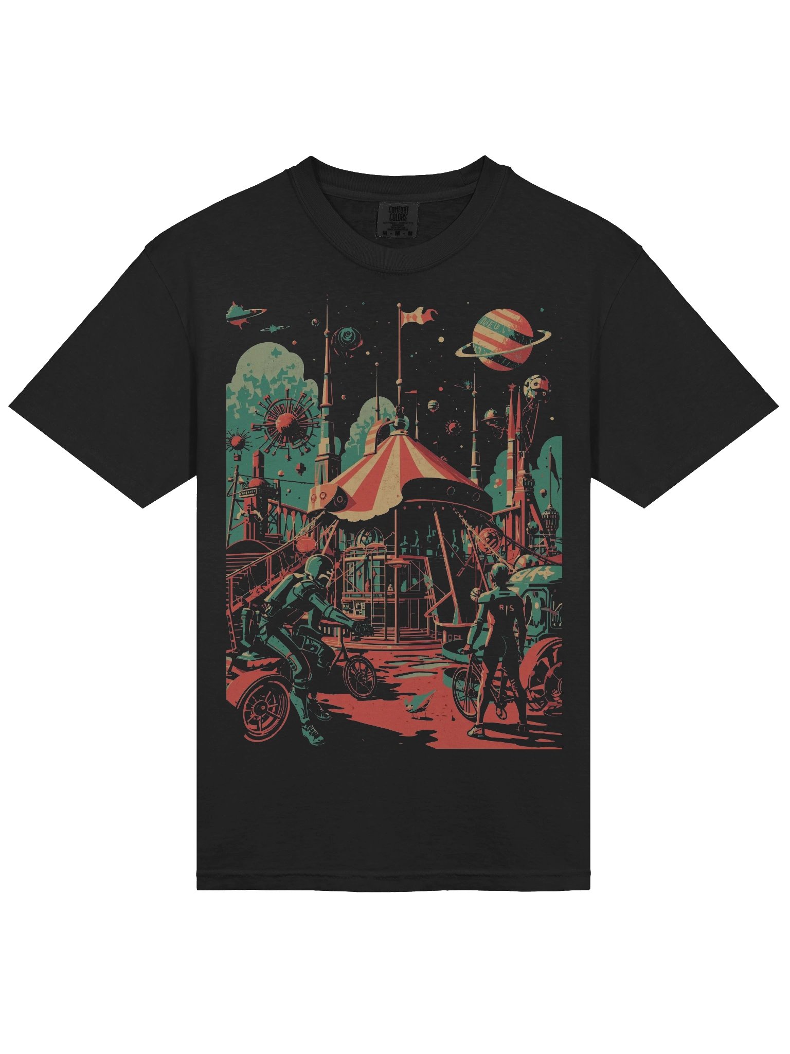Circus of Satellites Heavyweight T-Shirt product image (4)