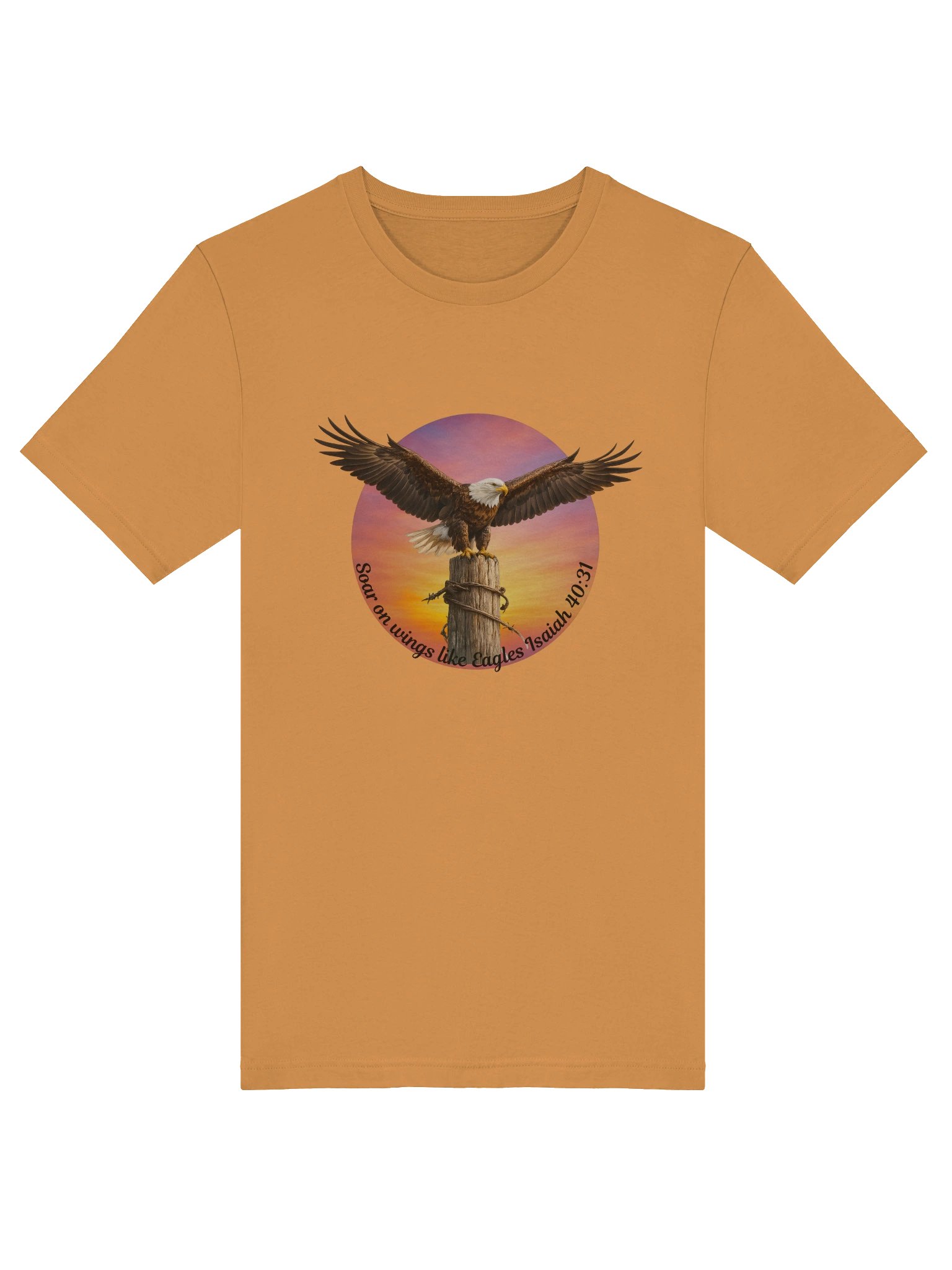 Eagle Wings Isaiah 40:31 T-Shirt product image (8)