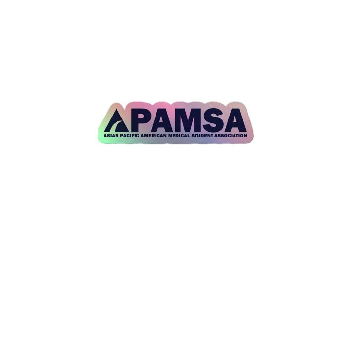 Holographic Long Logo Sticker product image (1)
