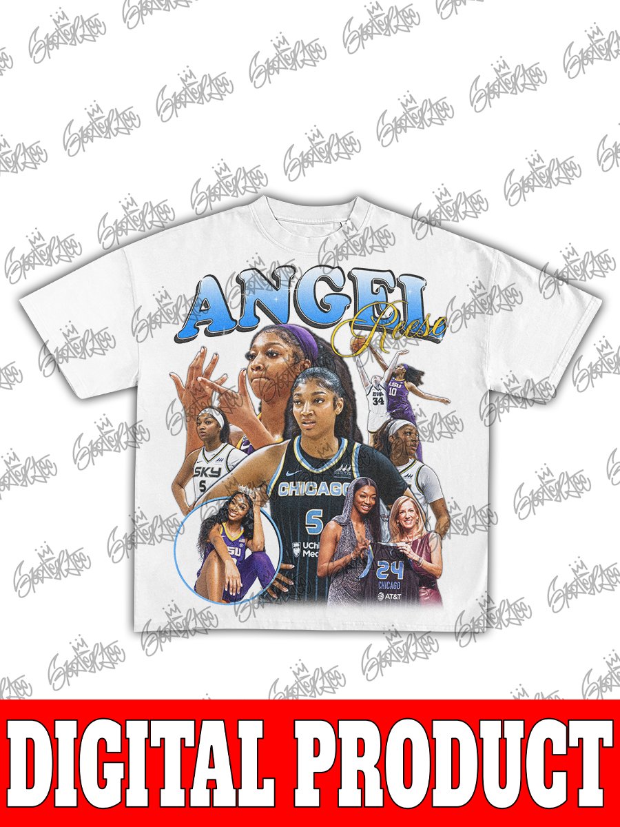 Angel Reese Vintage WNBA 90s Bootleg Graphic Design product image (2)