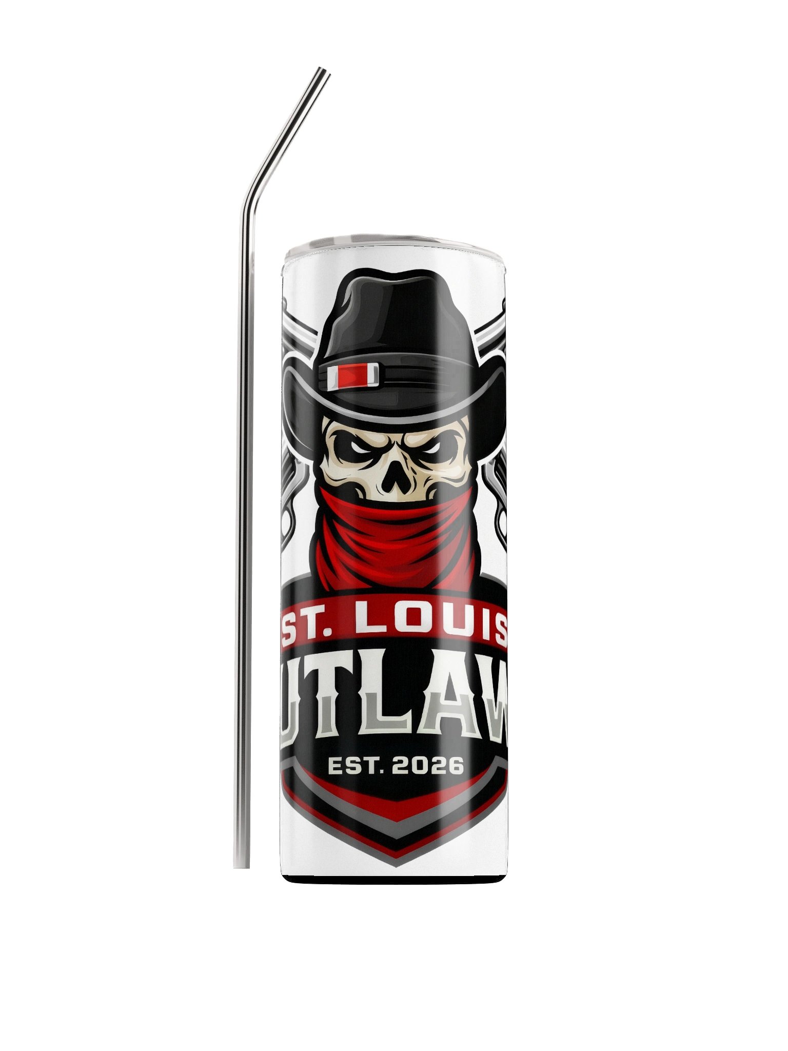 Outlaw Tumbler 20 oz Stainless Steel product image (1)