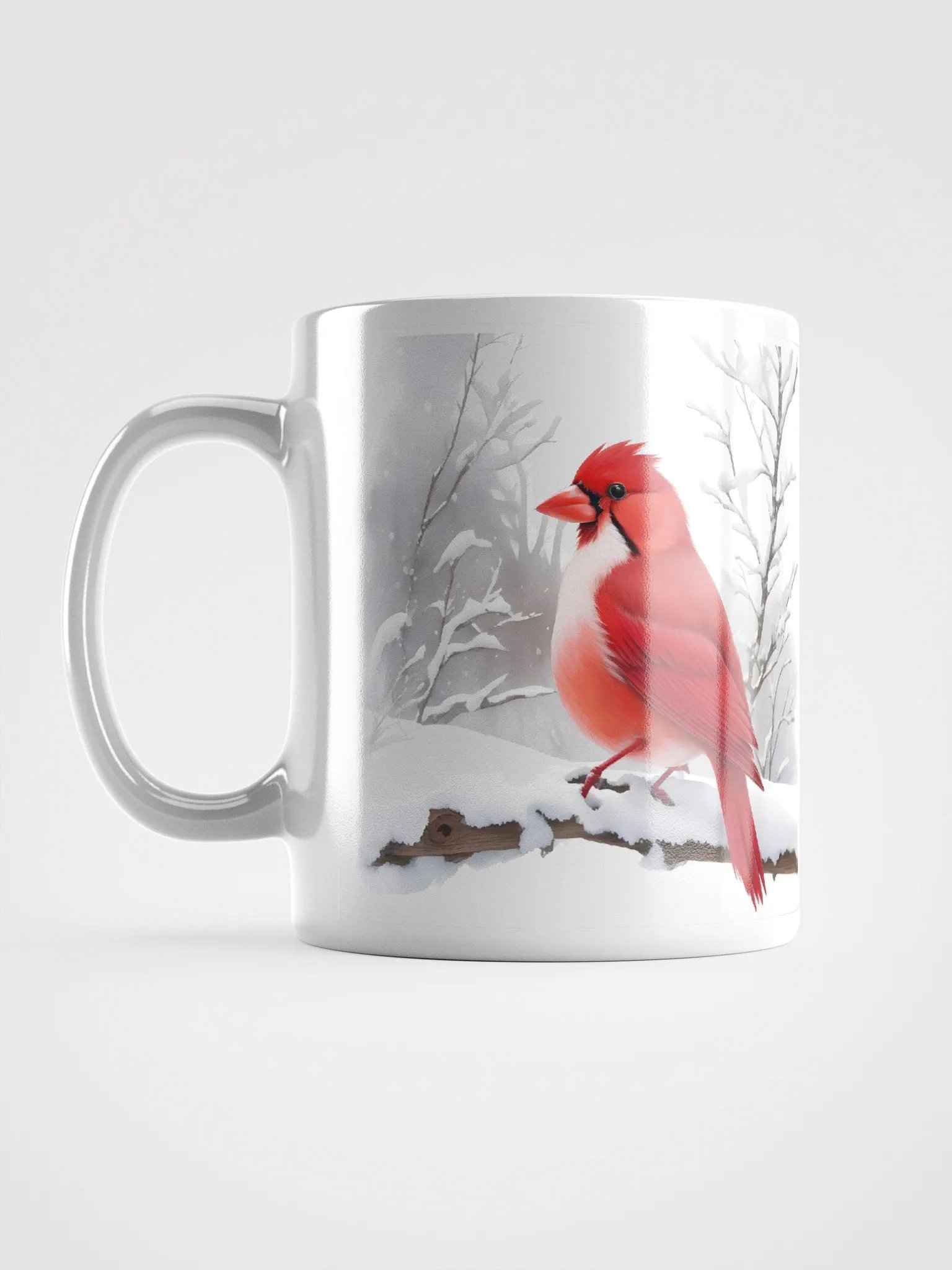 Winter Cardinal Reflection Mug product image (11)