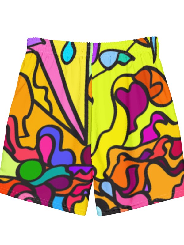 Vibrant Swirls All-Over Swim Trunks - Wave at Sunset product image (7)