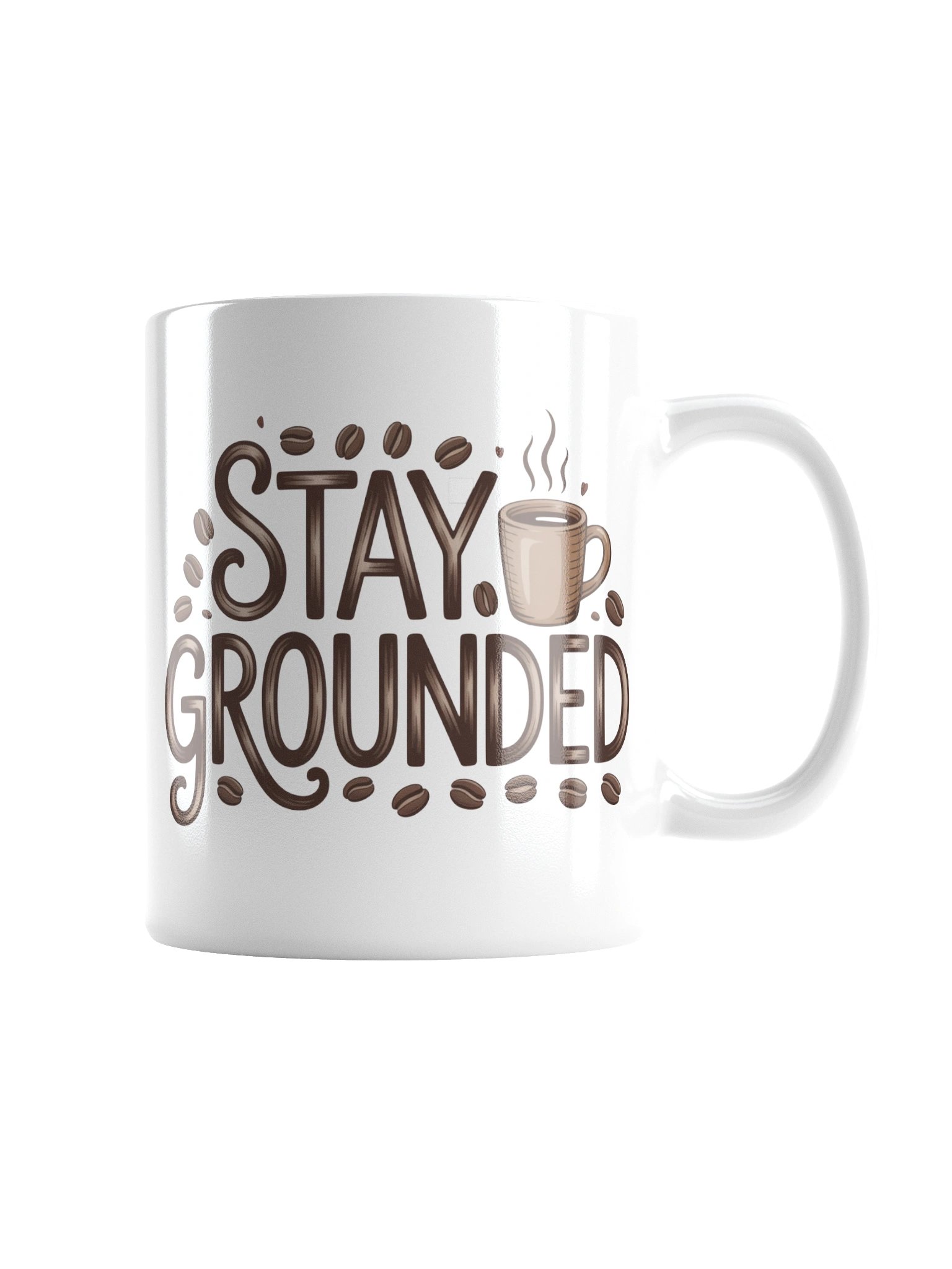 Stay Grounded Coffee Mug – Motivational Mug for Coffee Lovers product image (3)