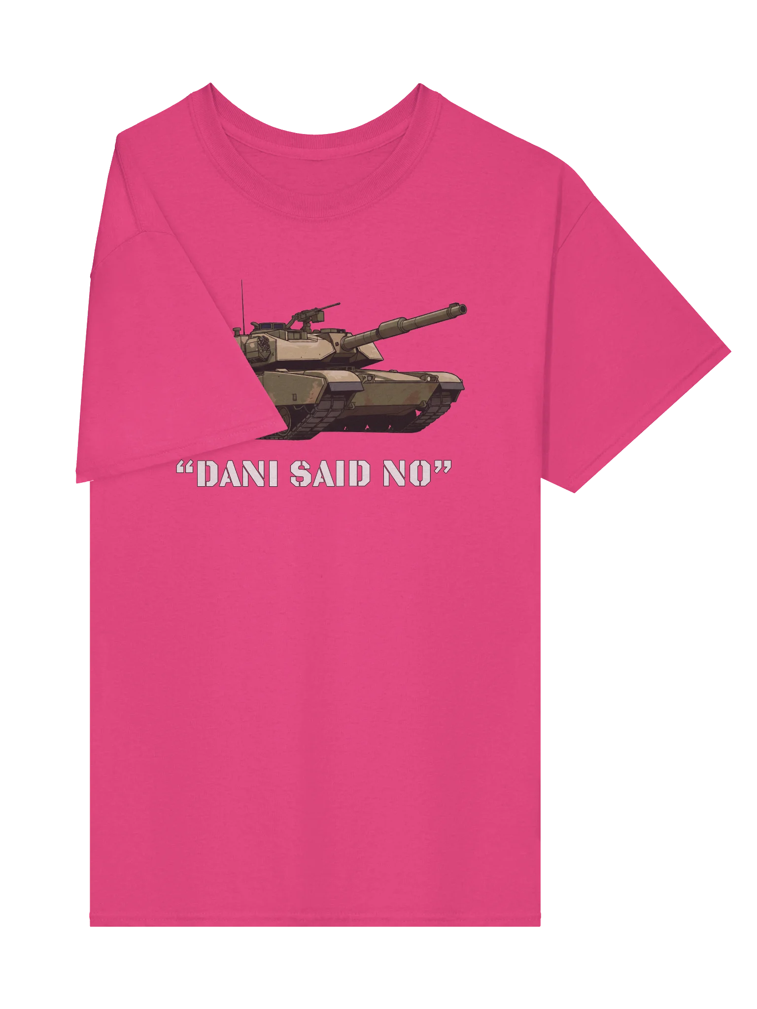 DANI SAID NO Camo Tank Make a bold statement with our Gildan heavyweight Tee product image (3)