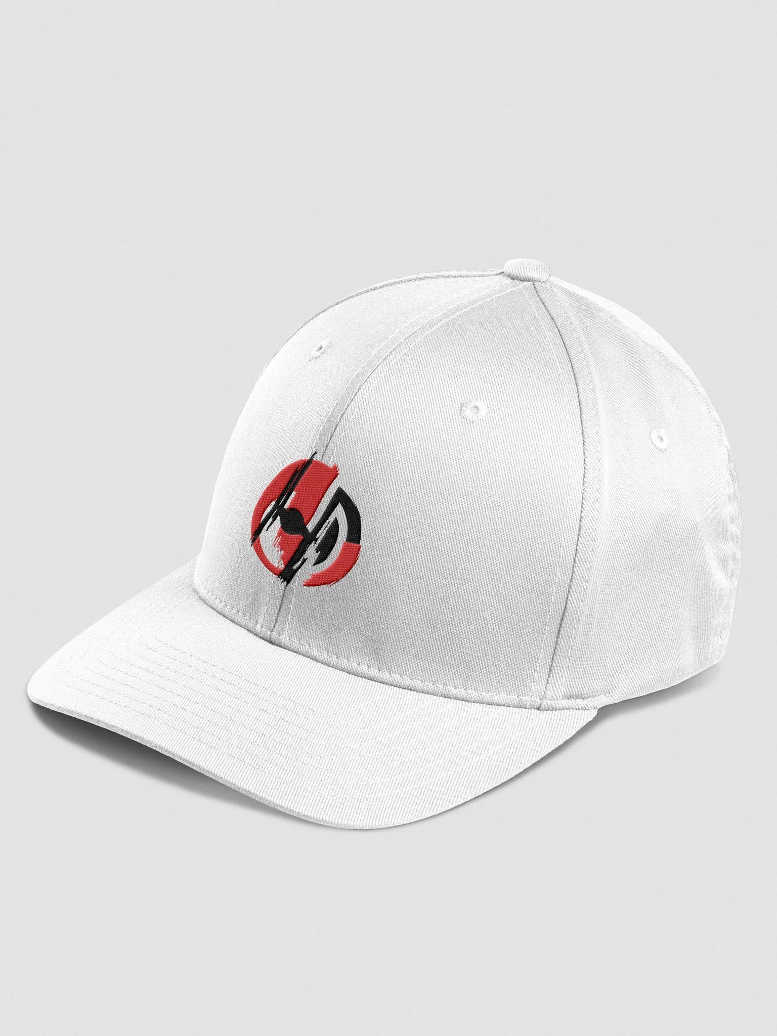 Hyperdrive Logo 2025 White Flex Fit Cap product image (2)
