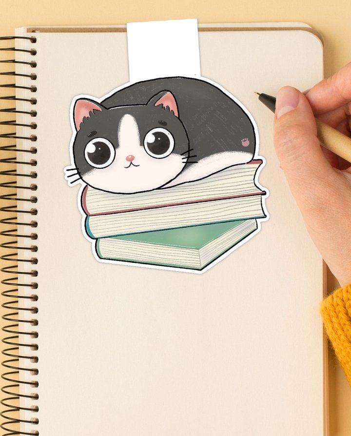 Cat Magnetic Bookmark product image (1)