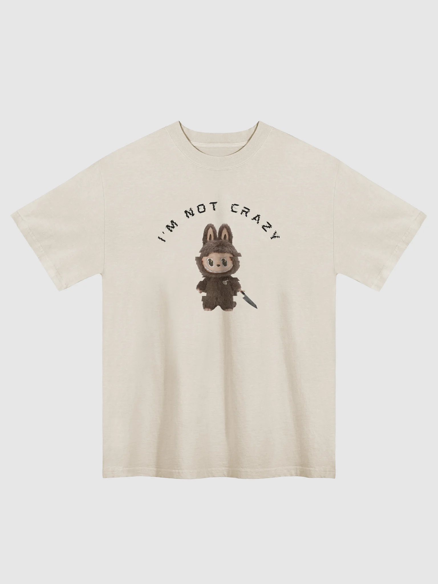 Oversized Labubu Tshirt (fan art) product image (1)