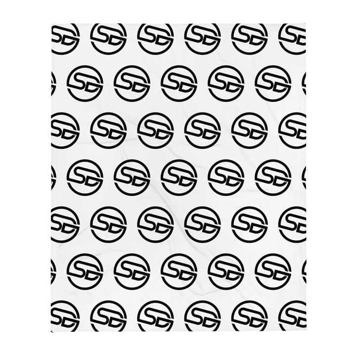 Logo Throw Blankie - White product image (1)