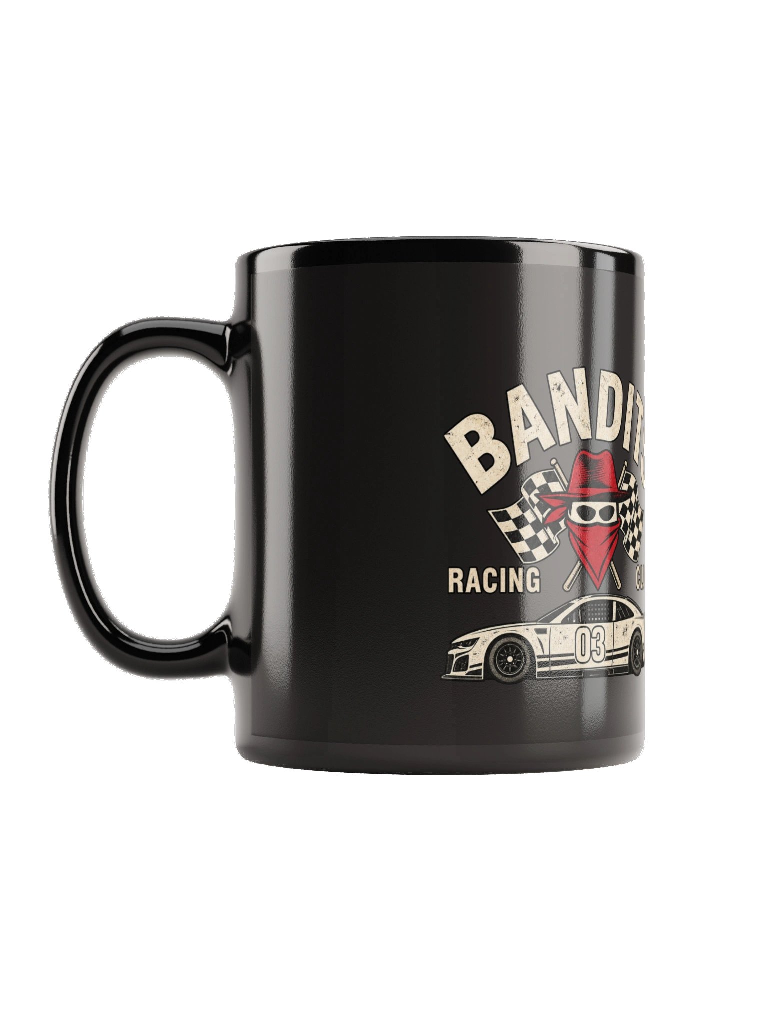 Bandits Racing Club Coffee Mug | Sim Racing & Motorsports Mug product image (1)