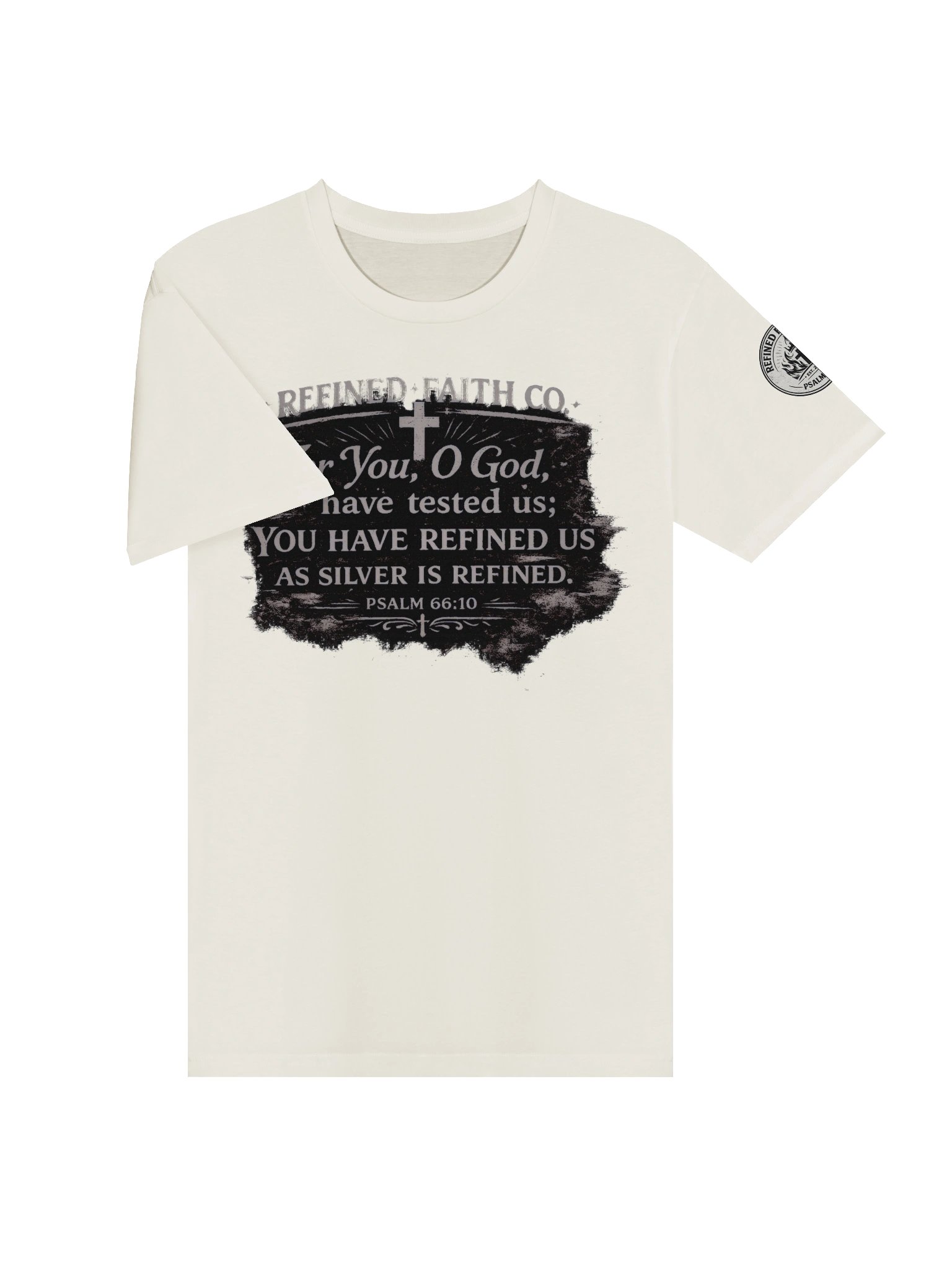 Refined Faith Co. Psalm 66 Tee – Tested & Refined Edition product image (11)
