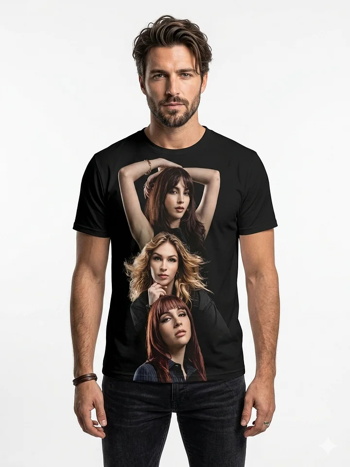 The Warning Trio Canvas Tee [XS–2XL] Sublimation product image (1)
