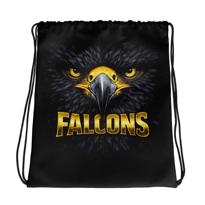 Fierce Falcon Drawstring Bag product image (2)
