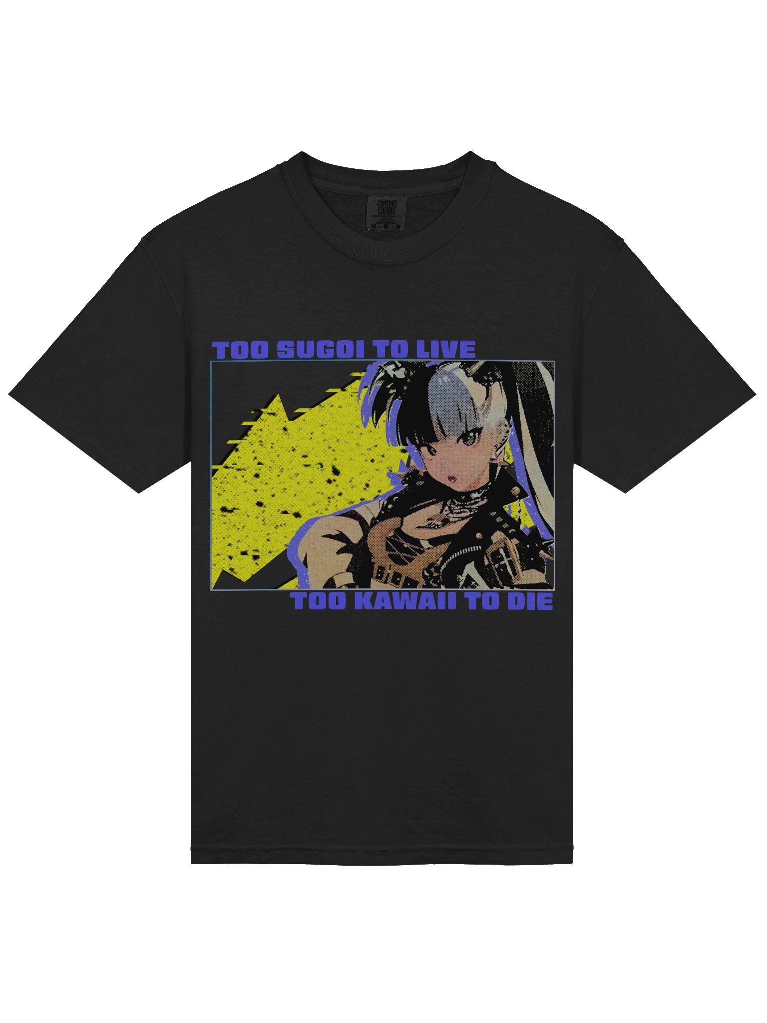 Too Sugoi/Too Kawaii Bold Glitch tee product image (2)