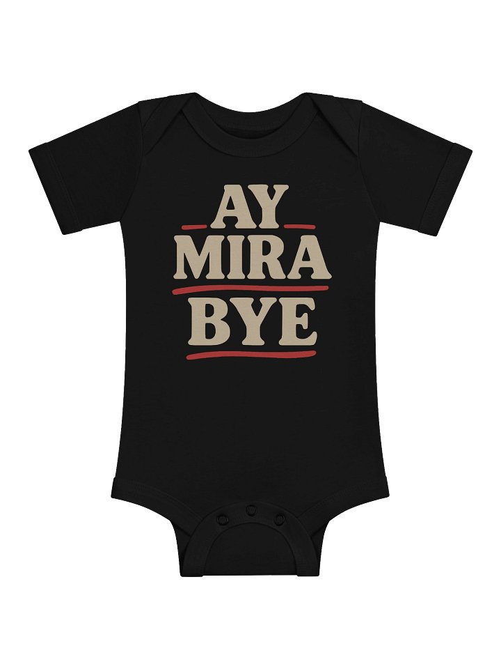 Ay Mira Bye Bodysuit para Bebés product image (1)