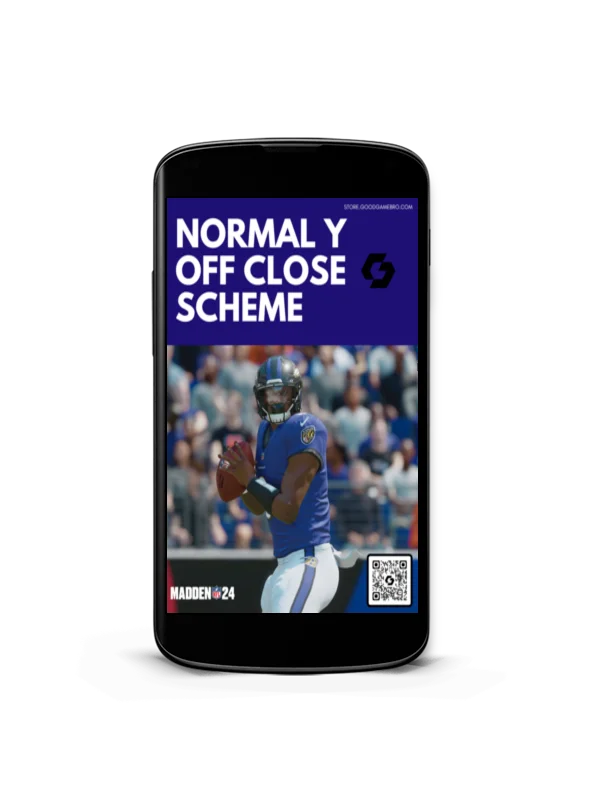 Madden 24 Normal Y Off Close Scheme product image (3)