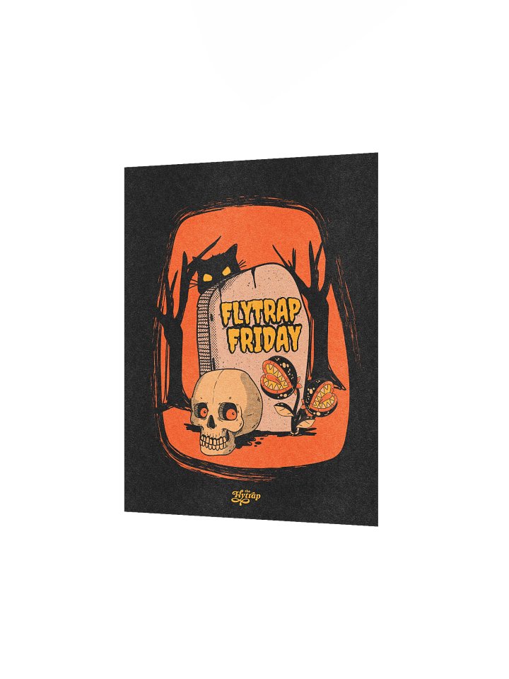 Flytrap Friday Gravestone 8x10 Poster product image (2)
