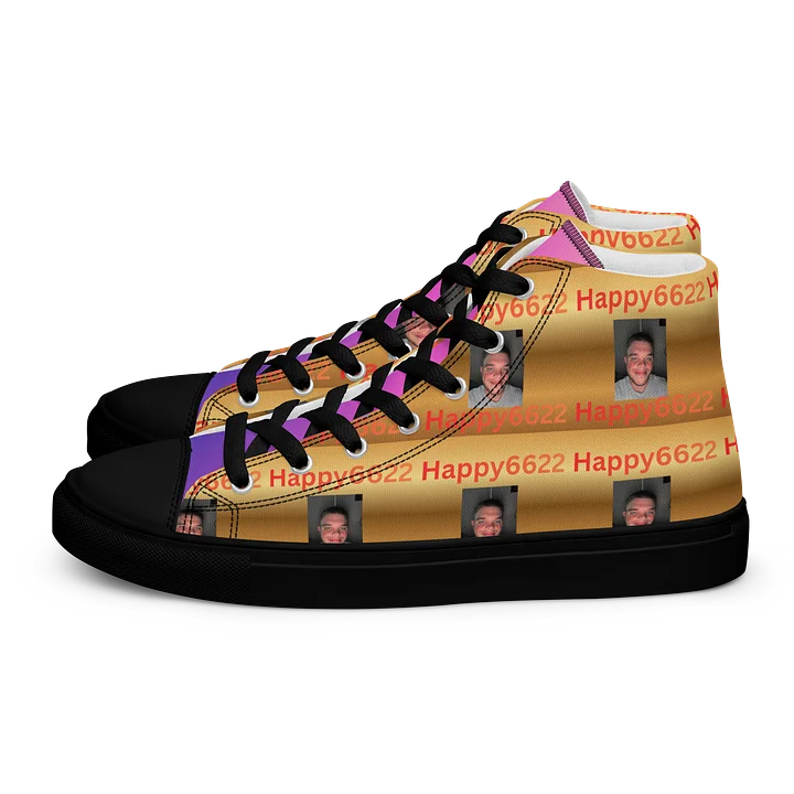 Happy6622 Gold Pop High Tops product image (1)