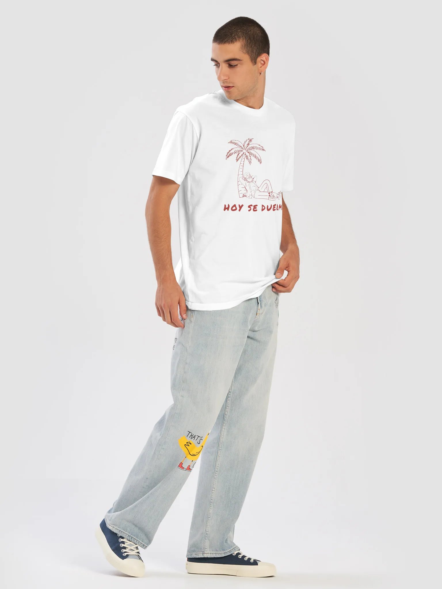 Hoy Se Duerme Tee — White product image (4)