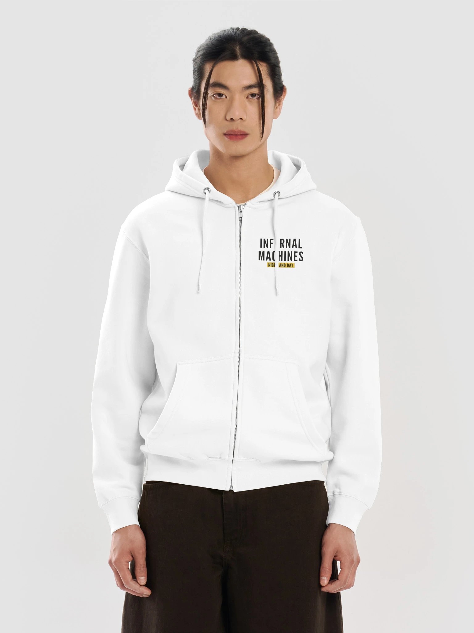 Infernal Machines Zip Hoodie (light colours) product image (5)