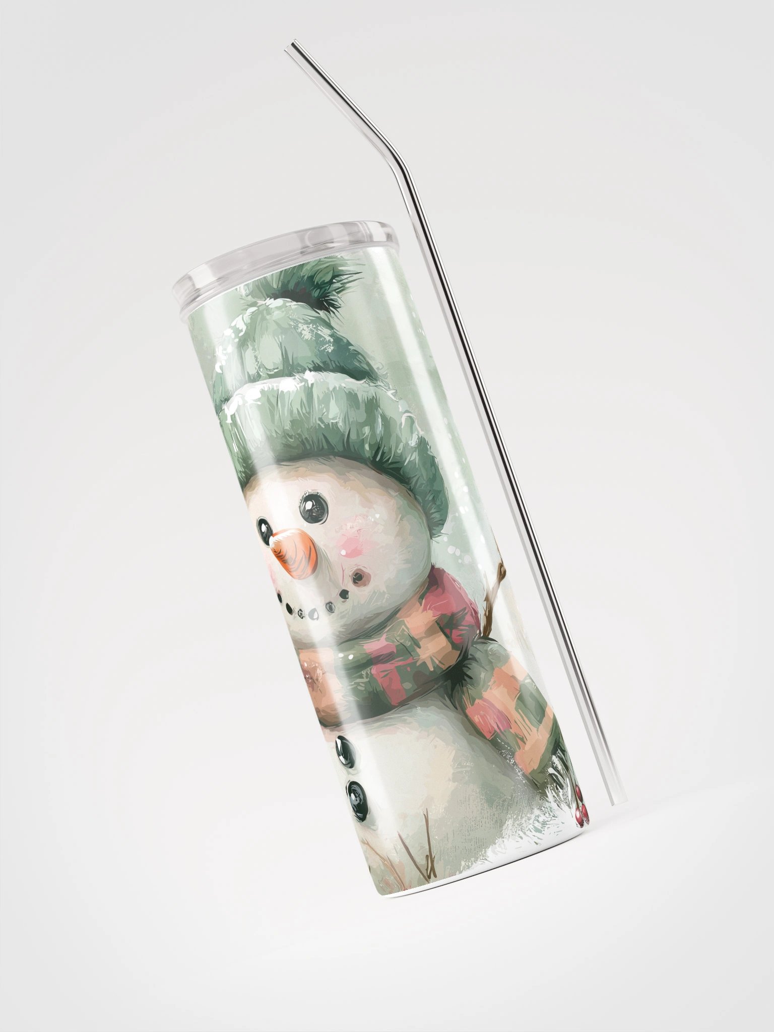 Snow Cute Stainless Steel Tumbler product image (3)