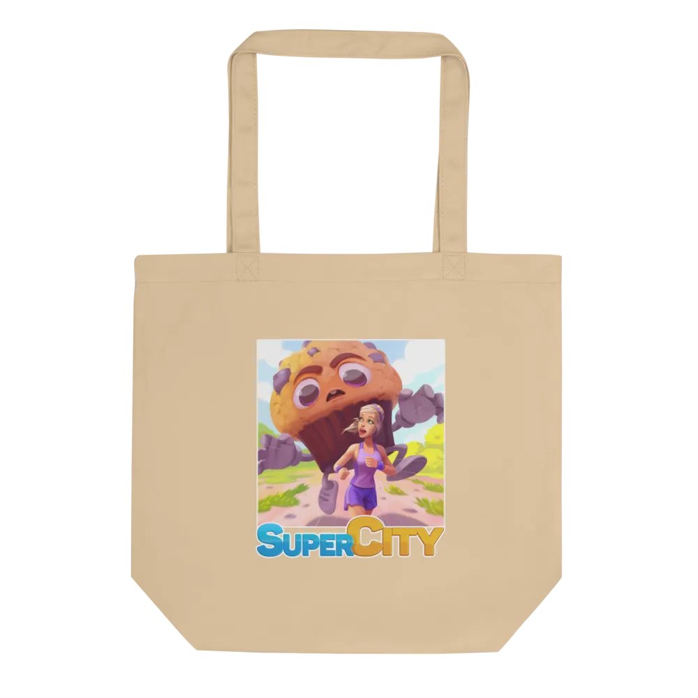 Super City Cupcake Runner Eco-Friendly Tote Bag product image (1)