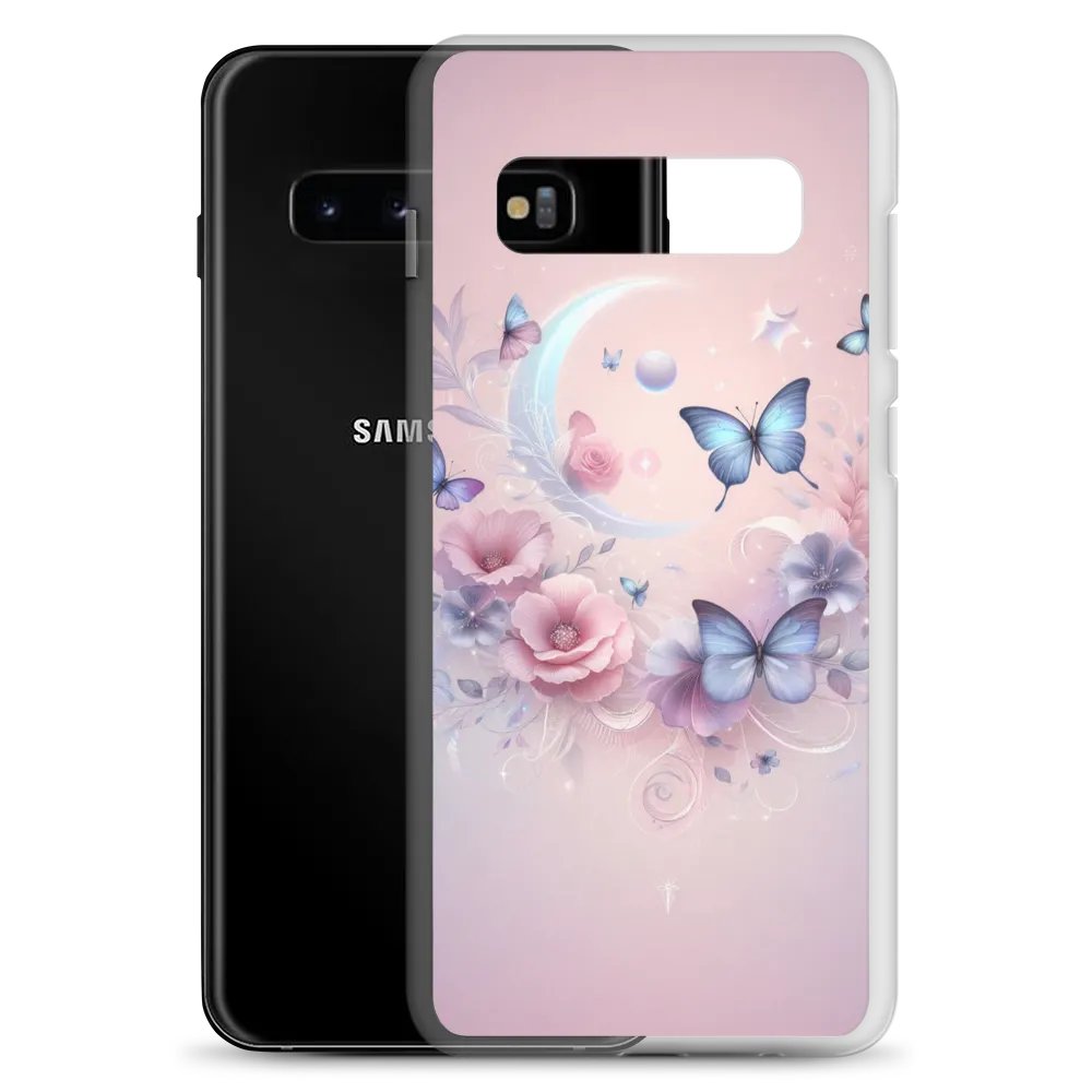 Pink Butterfly Samsung® Clear Case product image (20)