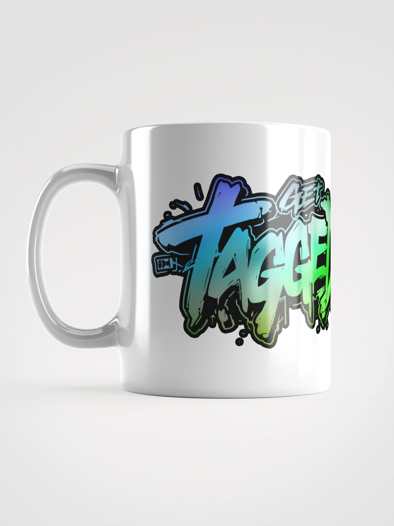 Get Tagged - White Graffiti Mug product image (2)