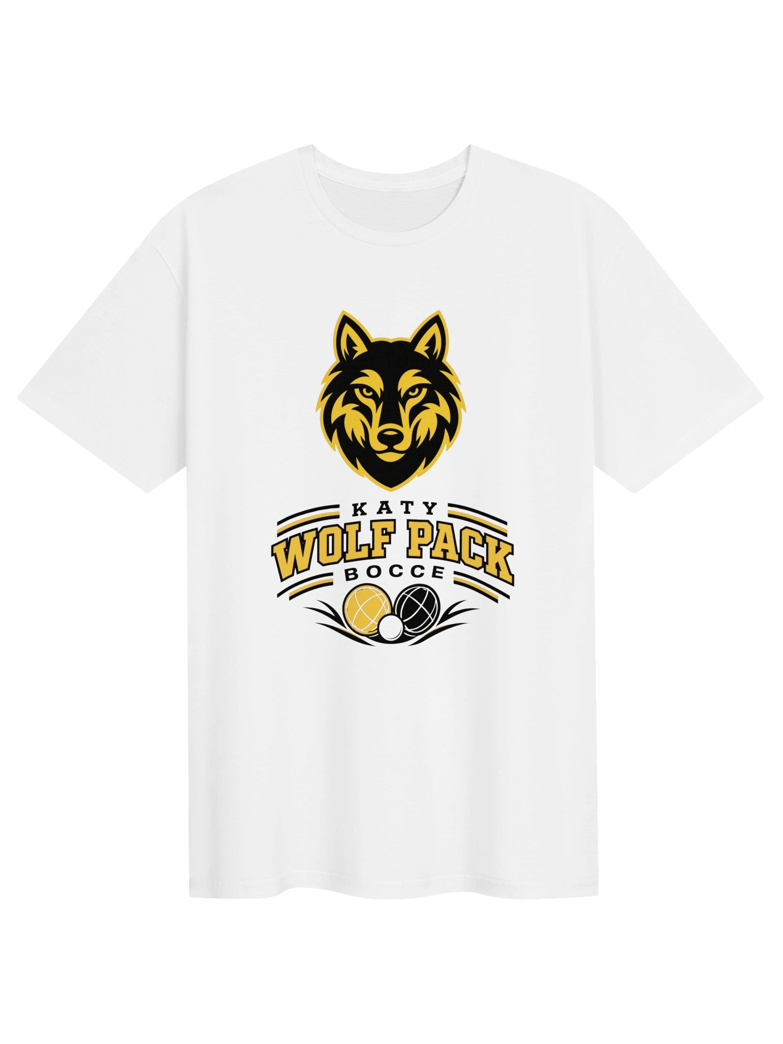 Katy Wolf Pack Bocce Wolf Logo Tee product image (1)